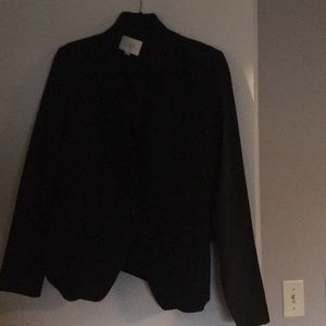 Black Loft blazer size 8